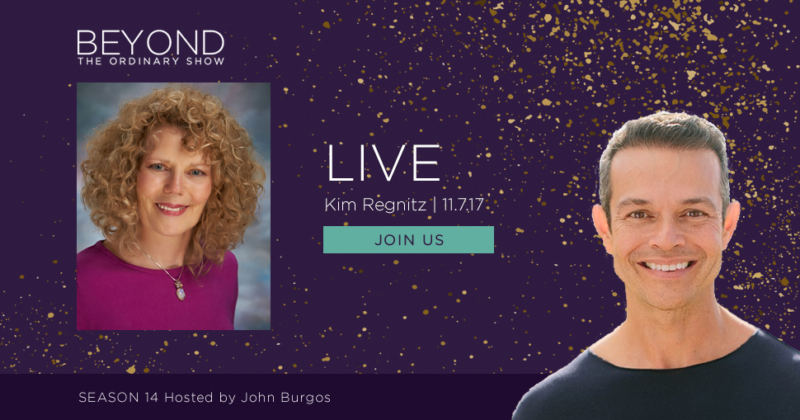 Kim Regnitz Live on John Burgos’ “Beyond the Ordinary” Show!